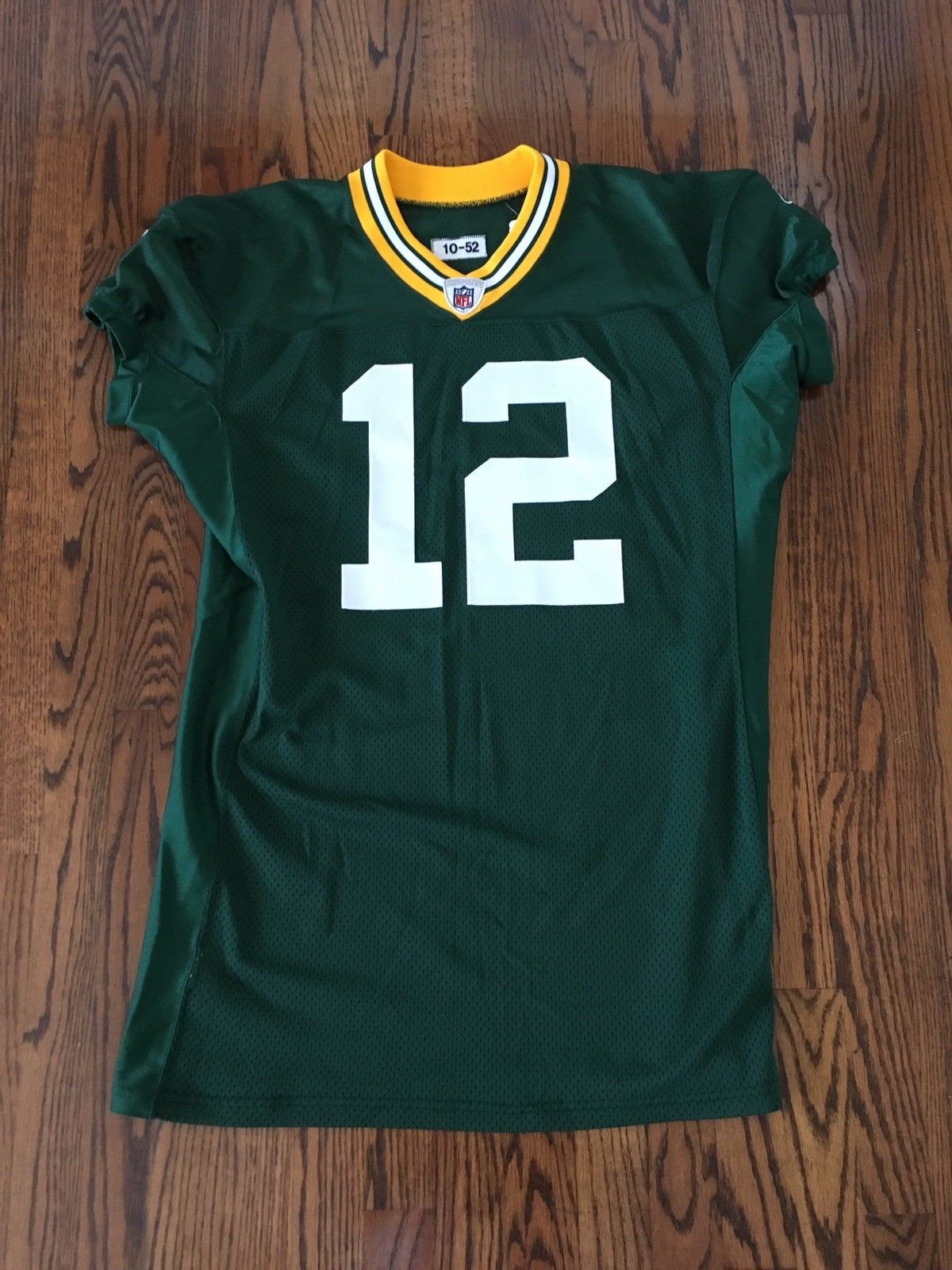 Game Worn Used Issued Pro Cut Aaron Rodgers Green Bay Packers Jersey