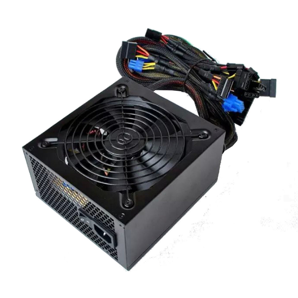 1600W ATX Mining Power Supply SATA 6 GPU For Bitcoin BTC Rig Ethereum Miner S7