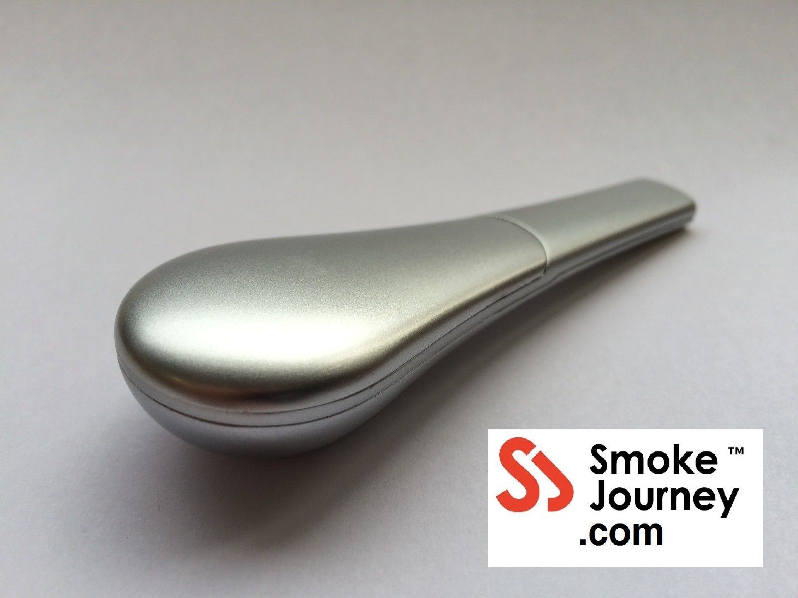 AUTHENTIC Journey 3 (TM) Pipe in Twilight Silver w/  CASE-Free Ship!