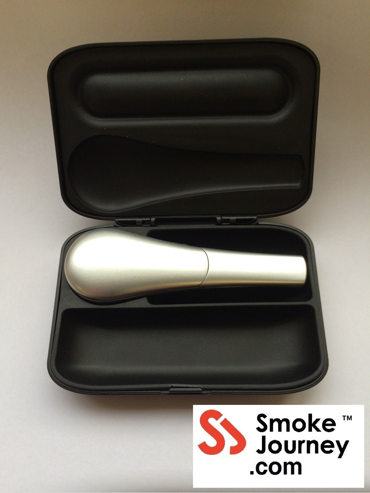 AUTHENTIC Journey 3 (TM) Pipe in Twilight Silver w/  CASE-Free Ship!