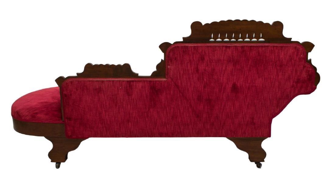 AMERICAN VICTORIAN EASTLAKE CHAISE LOUNGE 19TH Century ( 1800s )