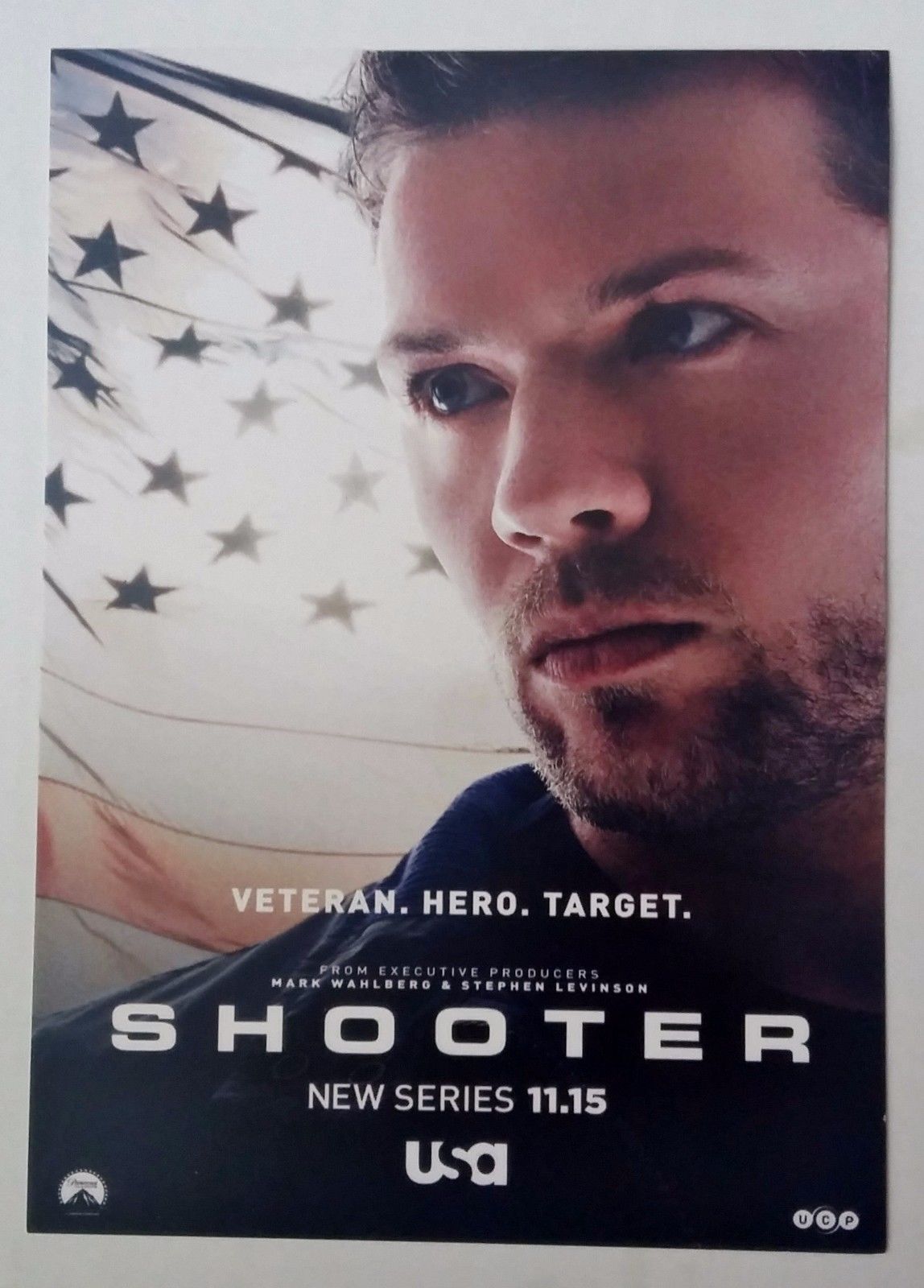 SHOOTER RYAN PHILLIPPE SIGNED PROMO CARD USA TV SHOW