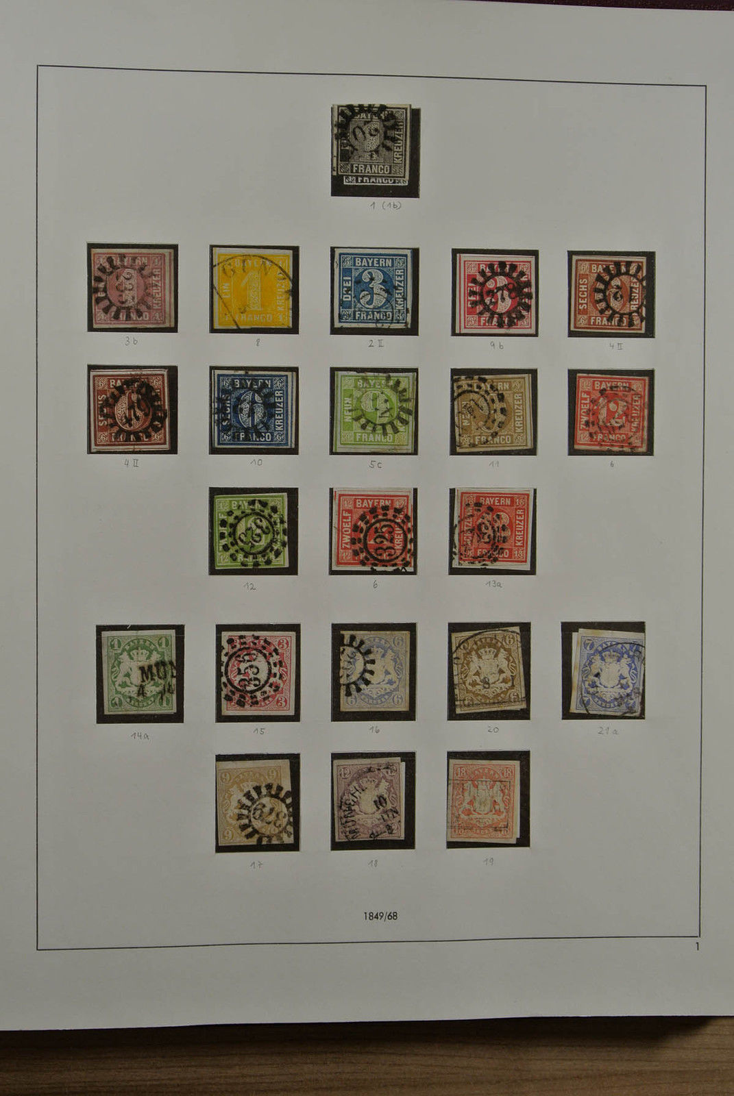 Lot 23501 Collection stamps of Old German States.