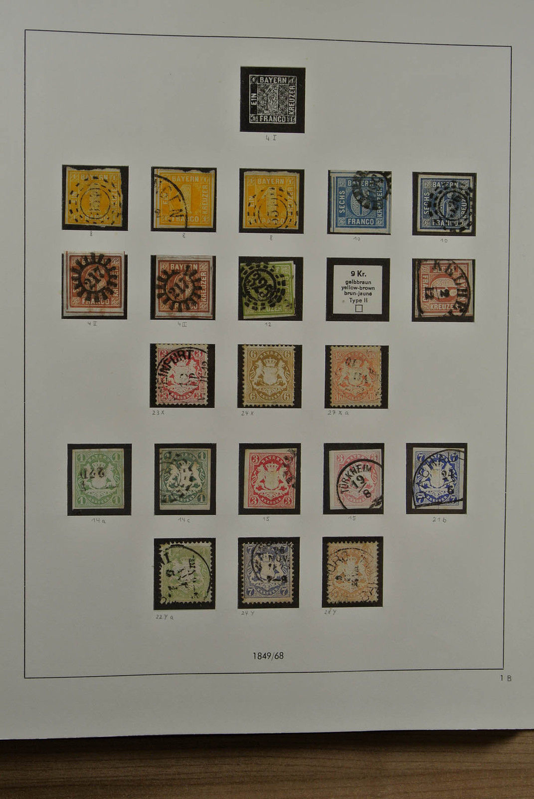 Lot 23501 Collection stamps of Old German States.