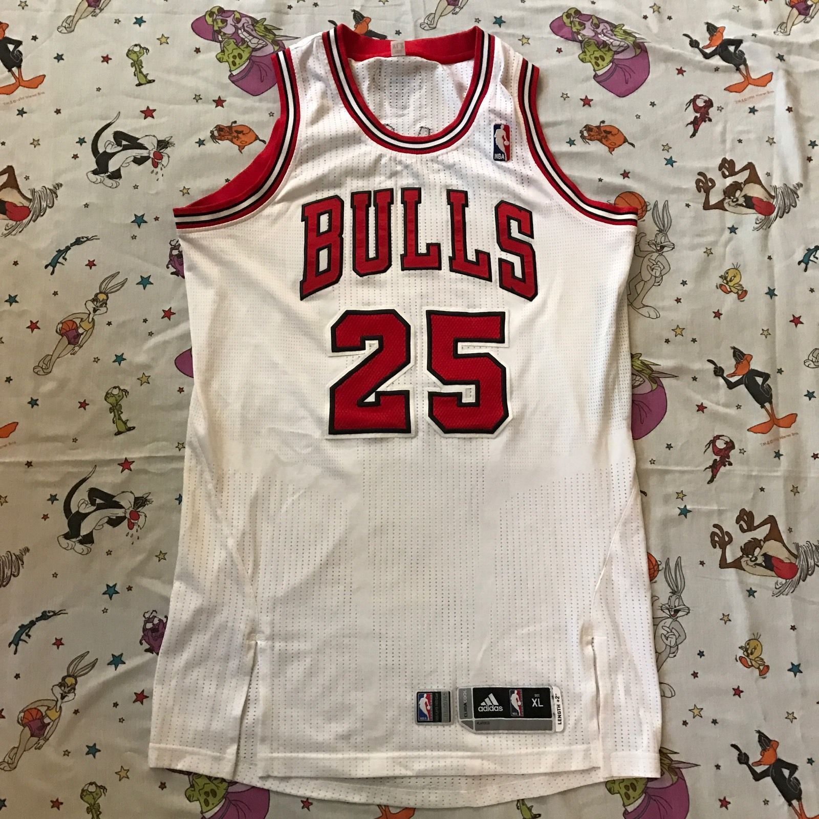 Marquis Teague Game Worn Used Rookie Jersey Nba Chicago Bulls Kentucky Pro Cut