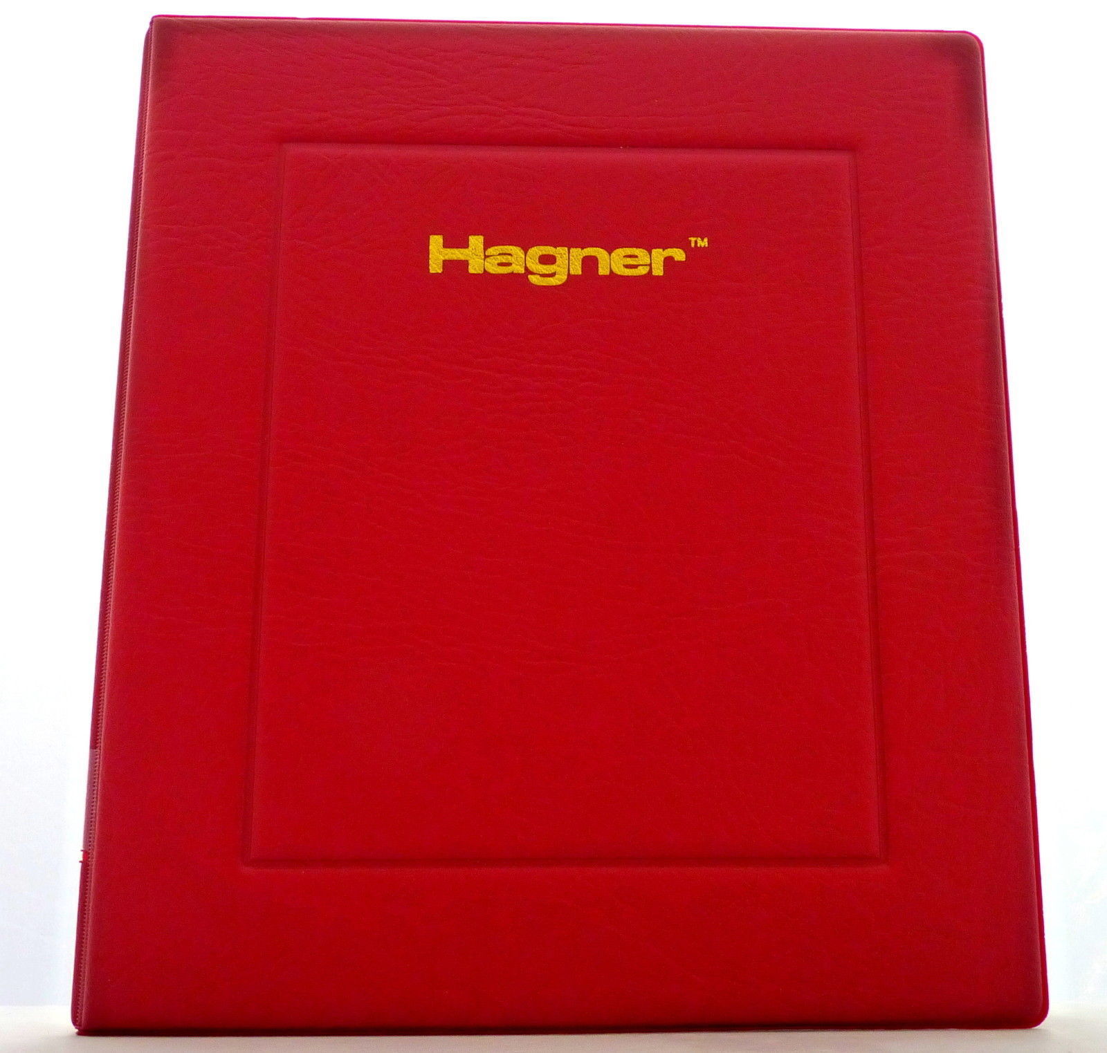 Hagner Luxury Padded Stamp Album Stockbook 4 Ring Binder Empty