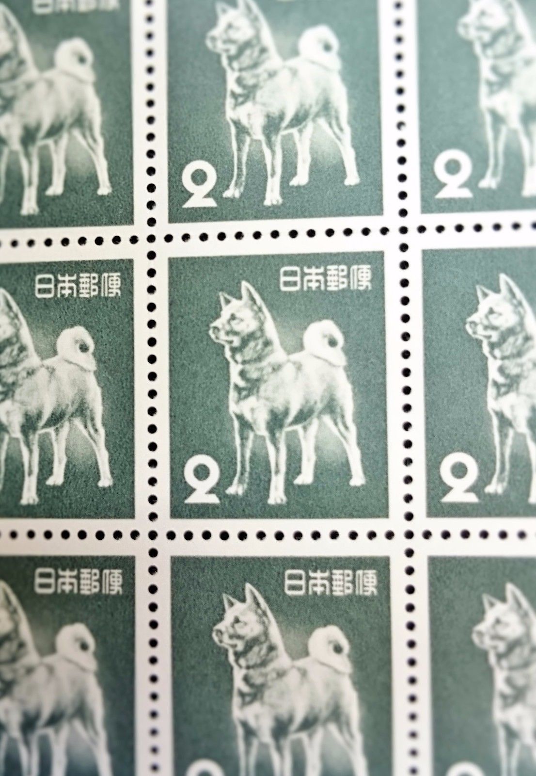 Japan stamps / Normal stamps 2yen/Akitadog Hachiko(Normal sheet type)- (MNH/OG)