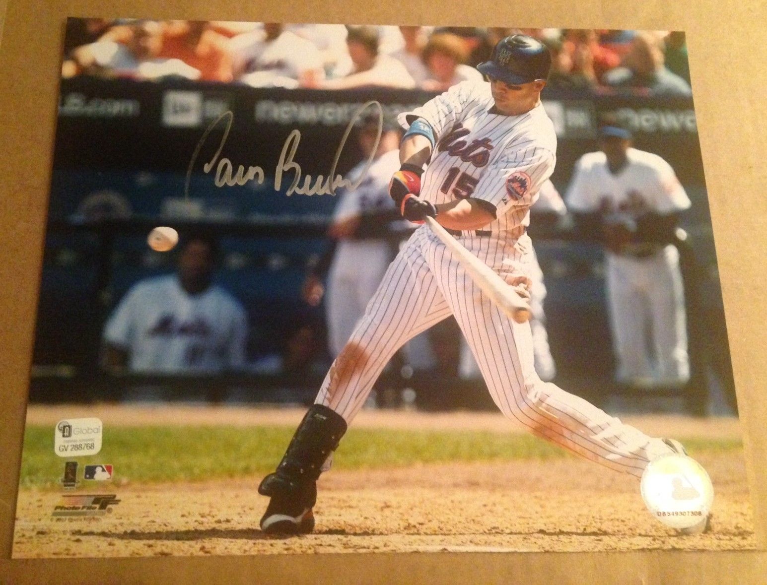 CARLOS BELTRAN Autographed Signed METS 8X10 PHOTO with GAI COA