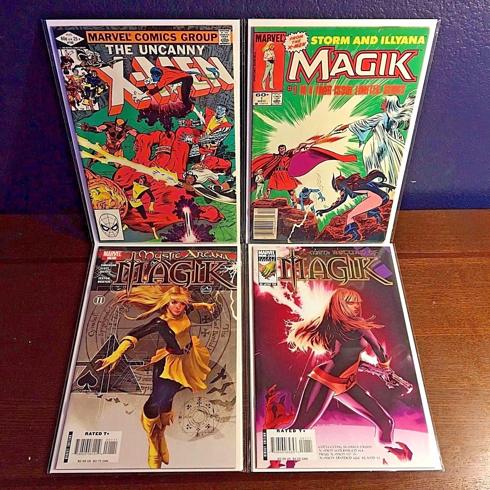 1st Appearance MAGIK Lot first issue 1 UNCANNY X-MEN 160 Return of Mystic Arcana