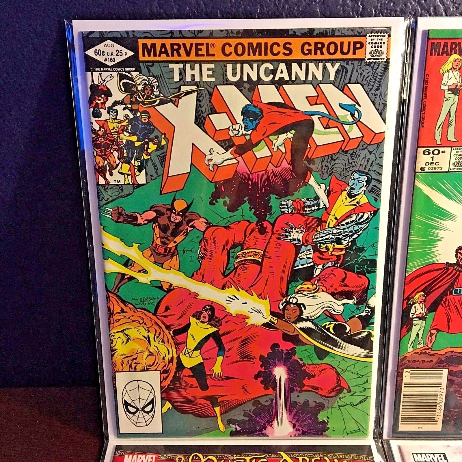 1st Appearance MAGIK Lot first issue 1 UNCANNY X-MEN 160 Return of Mystic Arcana