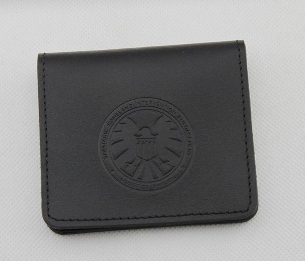 Marvel The Avengers Agents of  shield  badge  leather holder case