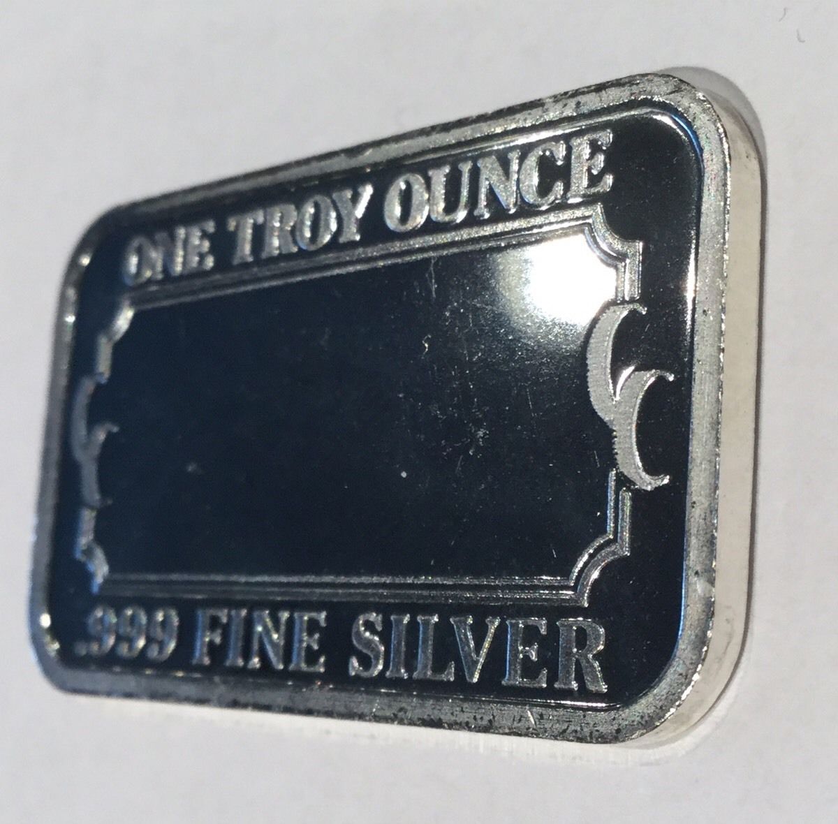 Vintage 70's Collectible Bar It's A Girl Congrats 1 Troy Oz .999 Fine Silver 999