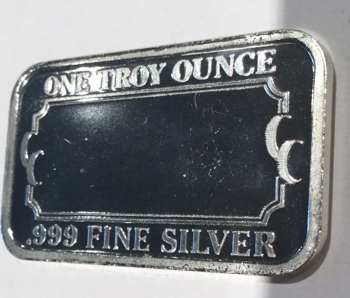 Vintage 70's Collectible Bar It's A Girl Congrats 1 Troy Oz .999 Fine Silver 999