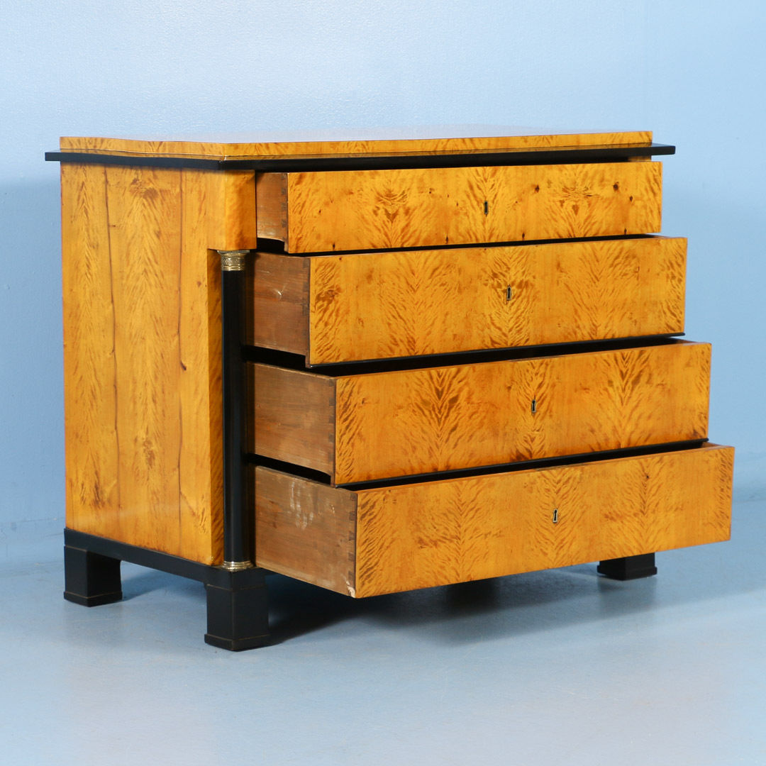 Antique Swedish Biedermeier Chest of Drawers, circa 1830